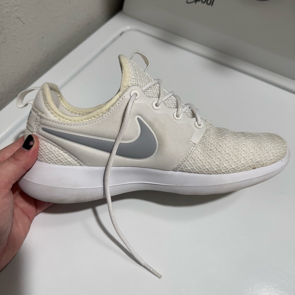White Nike Tennis Shoes
